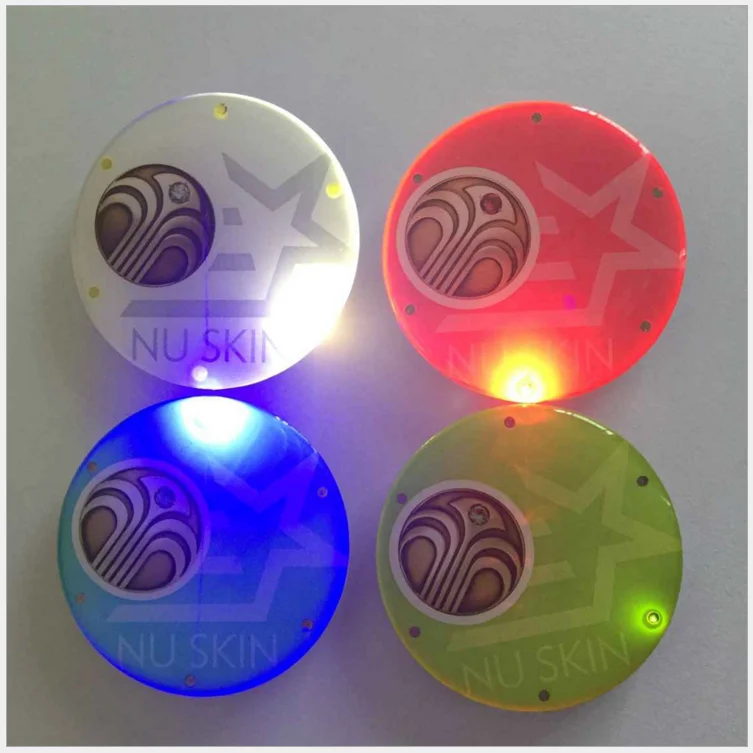 Led Badge Logo Badge Usb Rechargeable Badge,Logo Badge Holder,Name Card