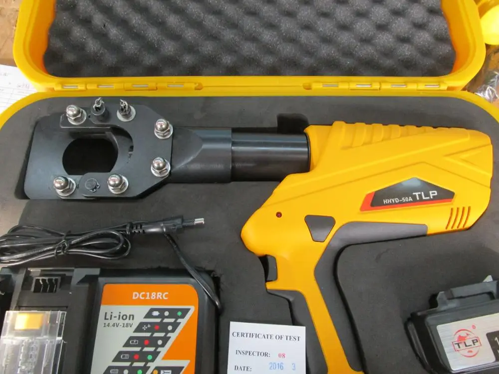 Hhyd50a Battery Powered Hydraulic Cable Cutter Cordless Cable Cutter