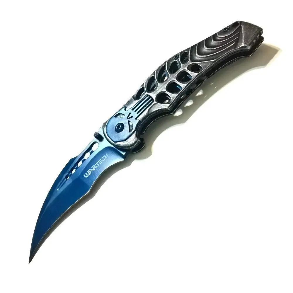 Avias Knife Supply Pocket Knife - 8.25 Inch Punisher Pocket Knife