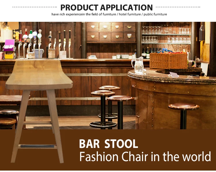 wholesale popular custom wooden bar stool tops