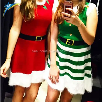 green and red dress for christmas