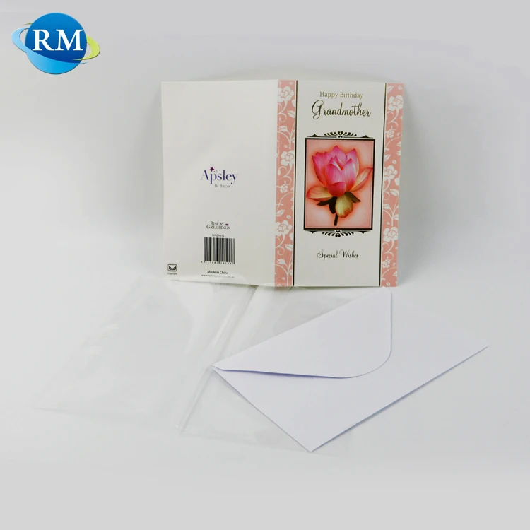 
Wholesale Bulk Blank Paper Birthday Greeting Cards And Envelopes 