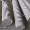 Roman Decorative Round Marble Pillar Column