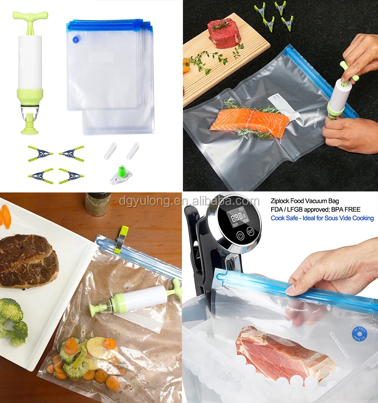 Sous Vide Bags,Sous Vide Vacuum Bags,For Sous Vide Cooking With Any ...