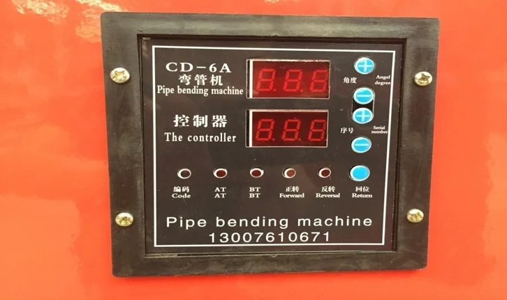 
WG38 electric square tube bender aluminum copper pipe bending machine price 