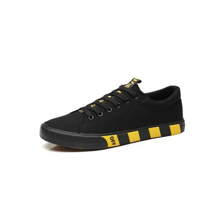 Wholesale men canvas shoes fashion casual shoes sport skateboard shoes 2019 Ready to Ship