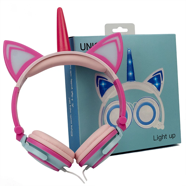 

OEM 2019 trending amazon best sellers Hot Selling Kids headphone LX-U108, White blue yellow pink black;customized