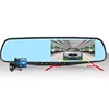 FHD 1080P rearview mirror car DVR with dul camera and parking sensor