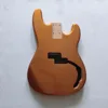Wholesale DIY music instrument 4 string Metallic Gold American Deluxe Precision Electric Guitar Bass Body