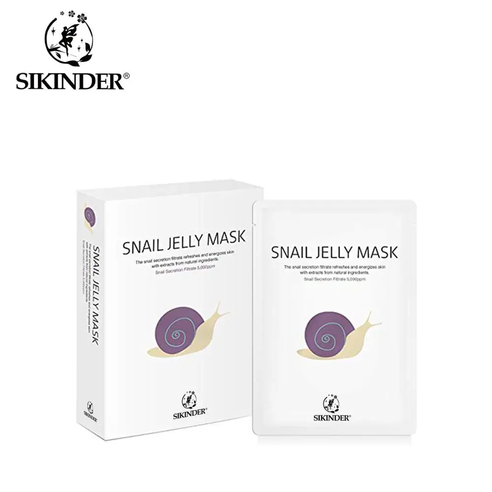 

Korean hot sales anti- aging snail face mask, N/a