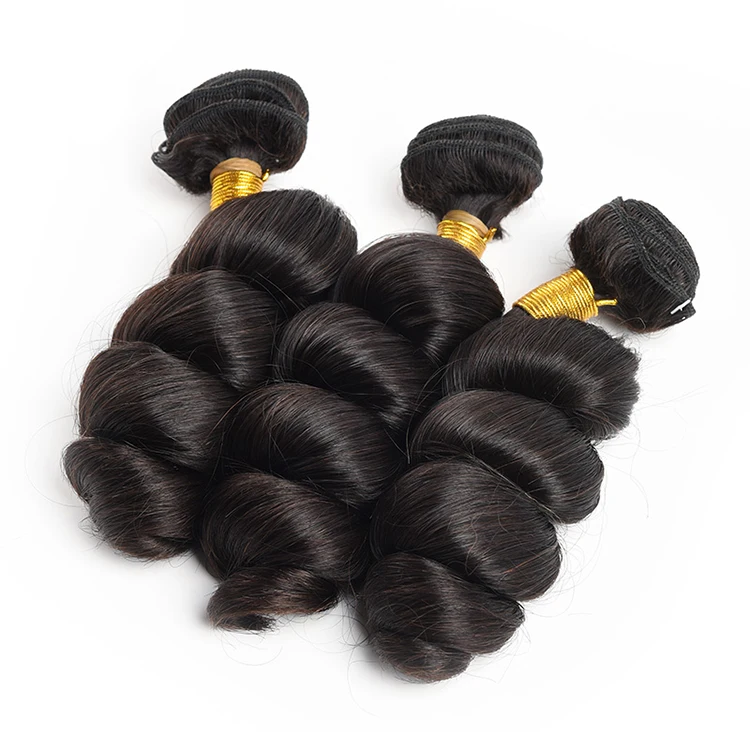 

One Donor Unprocessed Real Human Hair Natural Colour Vigin Brazilian Hair, Natural colors