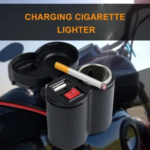 Motorcycle USB Charger Fast Charging & Cigarette Lighter