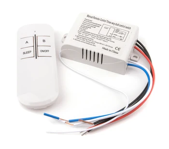 220v 3 Ways On Off Wireless Remote Control Switch Digital For Lamp Light 220v 3 Ways On Off Wireless Remote Control Switch Digital For Lamp Light
