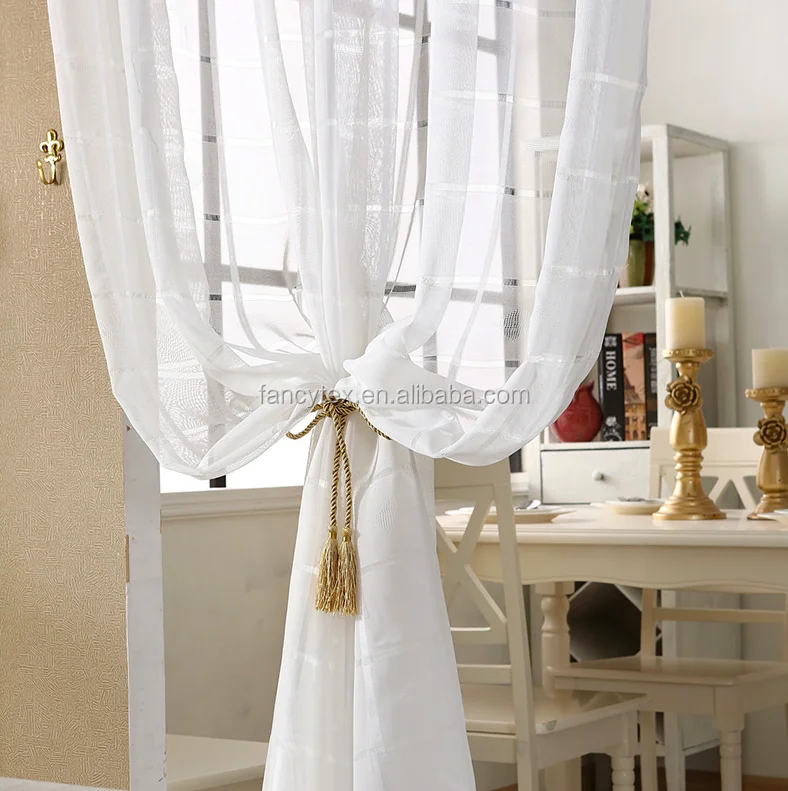 
100%polyester curtain fabric swiss voile led light fiber optic curtain voile fabric textile factory 2018 hot sale 