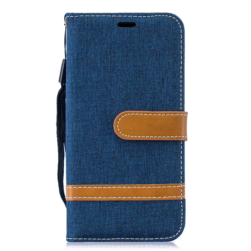 For Samsung Galaxy S10 Lite Wallet flip case, for Galaxy S10 Lite Jeans design phone case