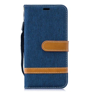 Samsung Galaxy S10 Lite Denim Wallet Flip Phone Case
