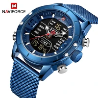 

NAVIFORCE 9153 Men watches Digital Military Men Watch Brand Luxury analog Wristwatch Relogio Masculino Montre Homme reloj