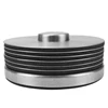 6-Piece Quality Stainless Steel Disk Coaster Set With Holder