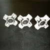 oem cross shape machined lucite parts Acrylic Engineering Components