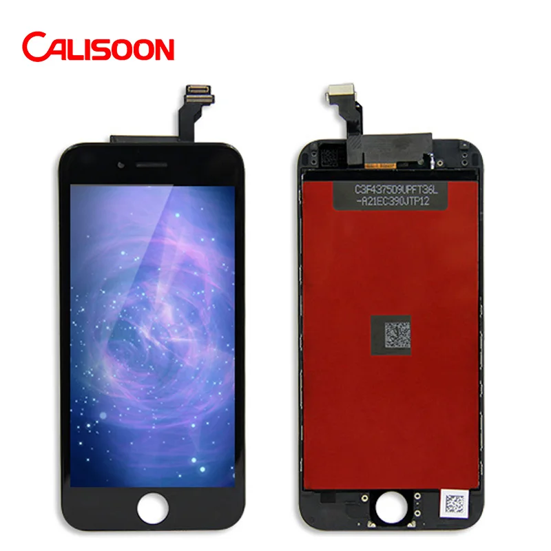 

Calisoon Pantalla del telefono for IPhone 6 LCD,LCD de 4.7 pulgadas para pantalla de phone 6 con digitalizador, White, black