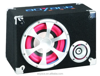 8 inch bass tube with amp