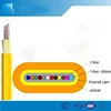 Flat shape 2-12 cores Good Price Optical Fiber ribbon Cable