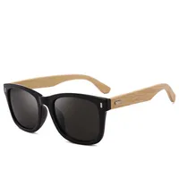 

Custom Logo UV400 Polarized Mirror Lenses Wooden Mens Fashion Bamboo Outdoor Driving Shades Sunglasses