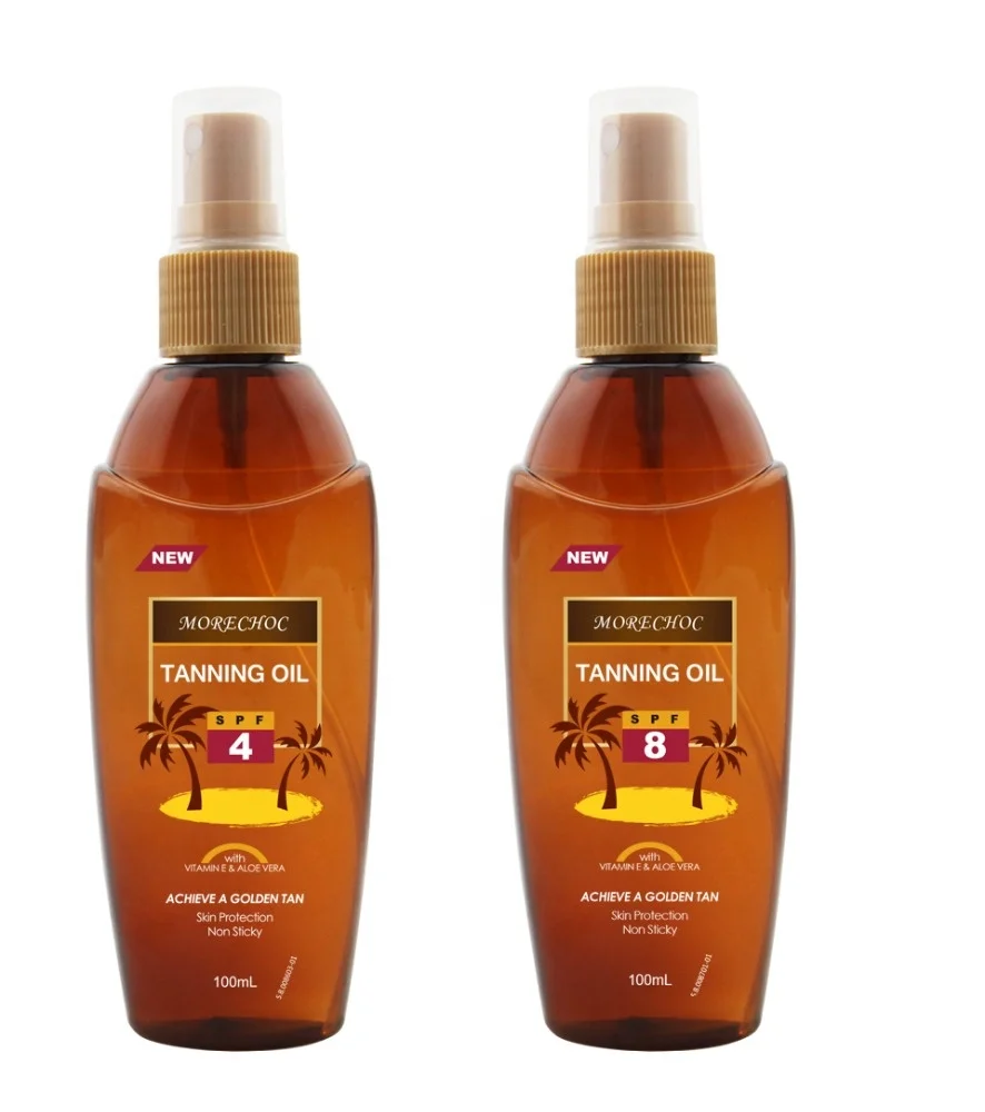 

OEM/Private Label Sun Tanning Oil SPF4