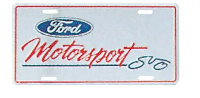 Buy Ford Racing M1828a1 License Plate Blue And Red Ford Motorsport Svo On White Background In Cheap Price On Alibaba Com