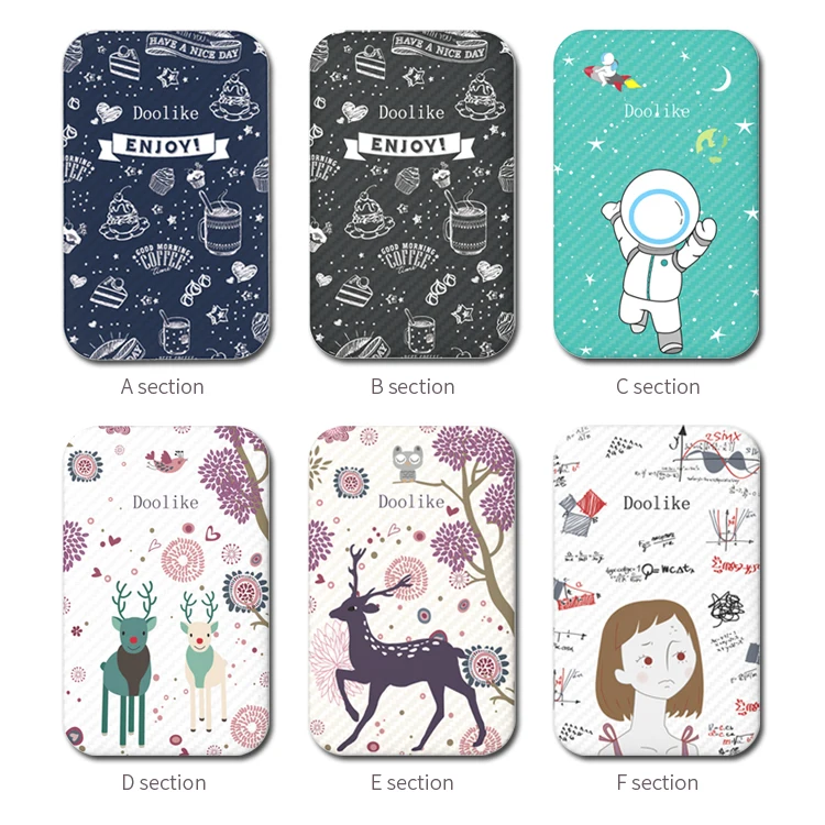 Portable Cartoon Pattern Mobile Charger Power Bank Portable Charger Power Banks 10000mah Mobile Power Bank