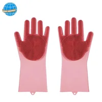 

silicon dish washing gloves Magic Silicone Gloves
