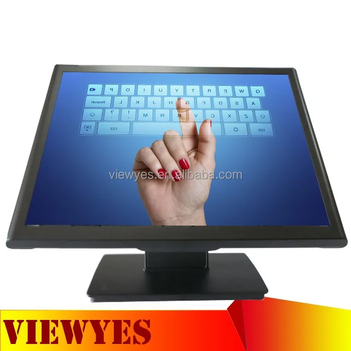 17 inch 4:3 Touch Monitor 5 wires Resistive Touch Screen USB Touch Port