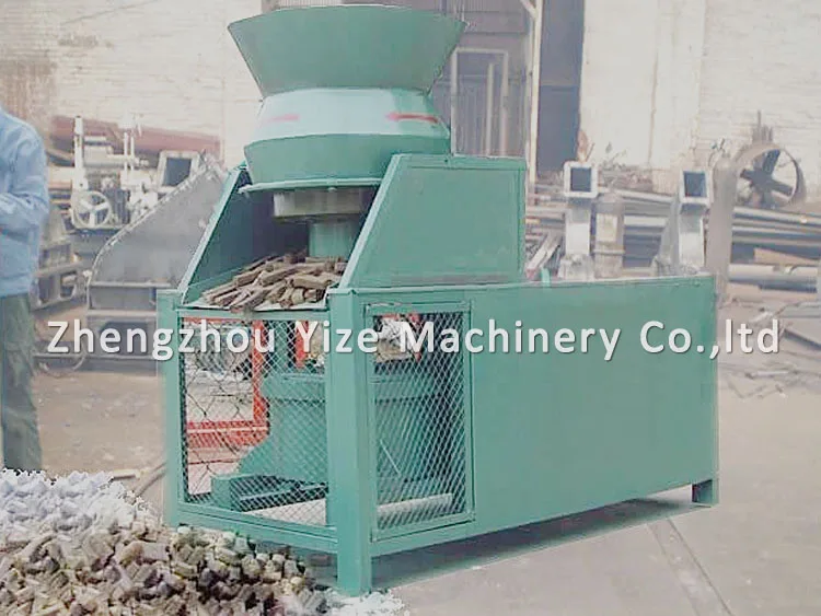 Wheat Straw Press Biomass Briquette Machine Fire Wood Briquette Making