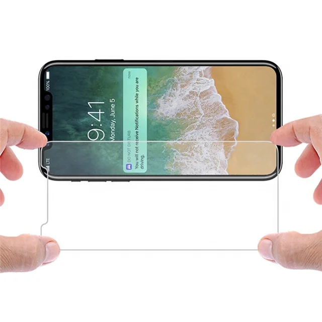 Factory cheaper 0.33mm premium tempered glass cell phone screen protector for iphone xs