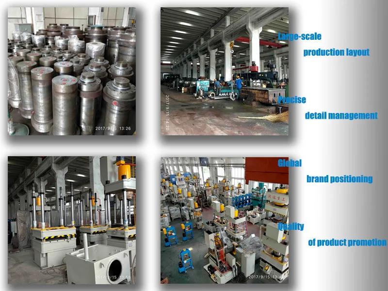 deep drawing hydraulic press machine department