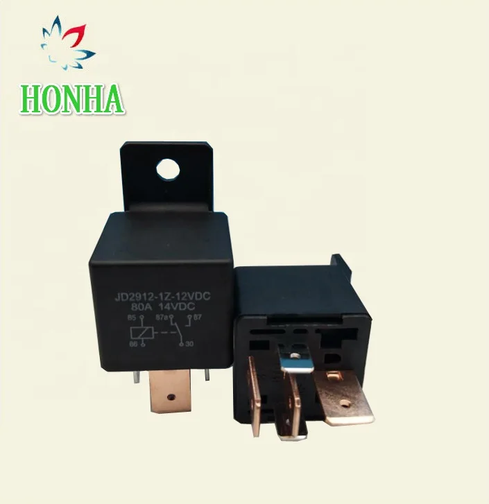 Car truck boat 4 PIN High Power Car Relay 12v 80A with S Relay Harness Socket