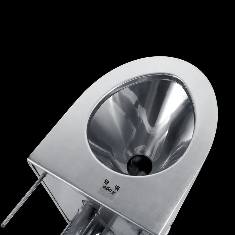 Wall Mount Jail Toilet Bowl For Sale Stainless Steel Wall Hanging Toilet With Concealed Tank