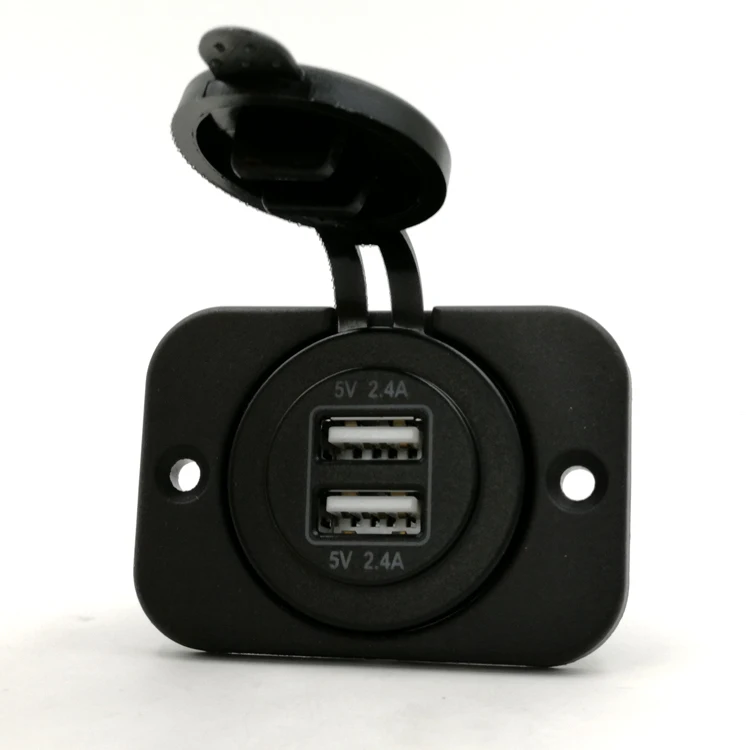 usb socket panel mount