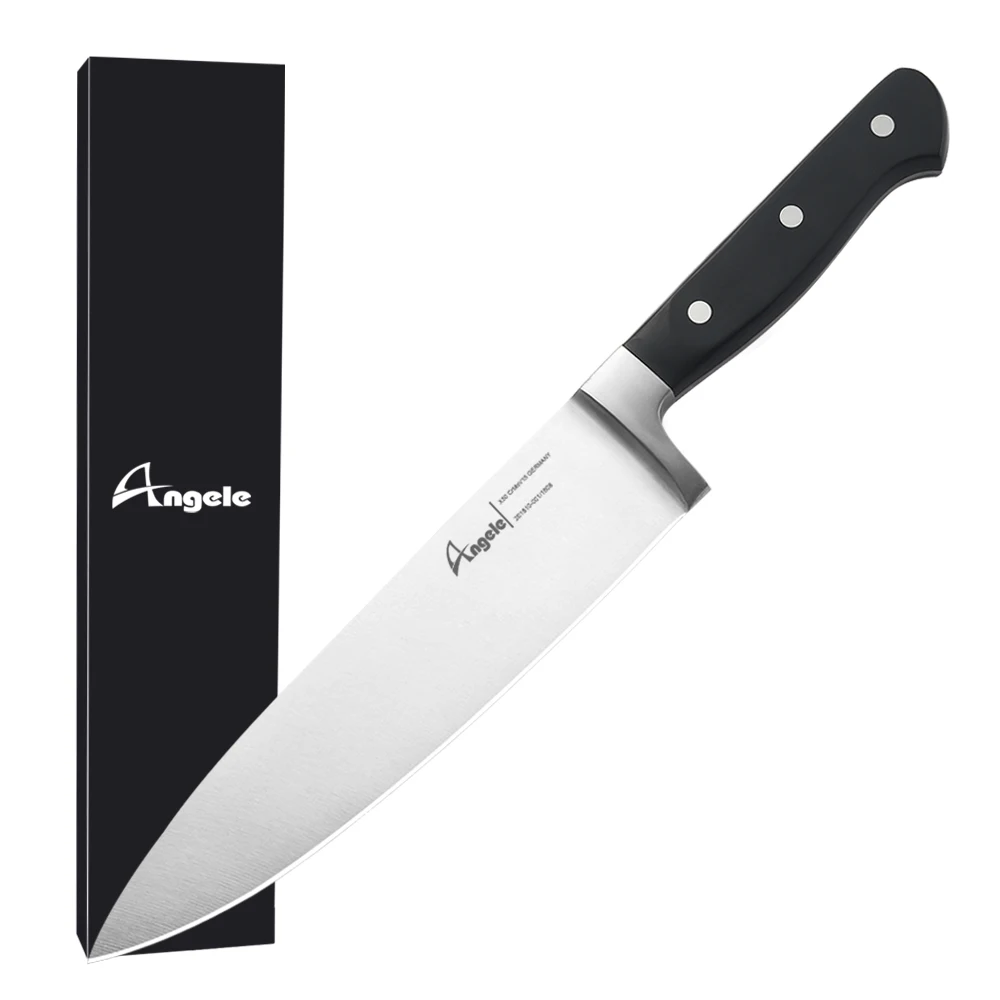 

Professional 8 inch Chef Knife Kitchen Knife ABS Handle Triple Rivets knife kitchen