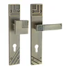 85mm Zinc Alloy Long Plate Door Handle On Plate One Side Knob One Side Handle