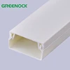20mm smooth square solid pvc electrical wiring gutter trunkings with free sample