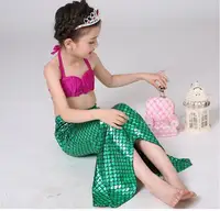 

Wholesale Baby girls Costume / Mermaid Tail swimsuits for Swimming /kids swimwear