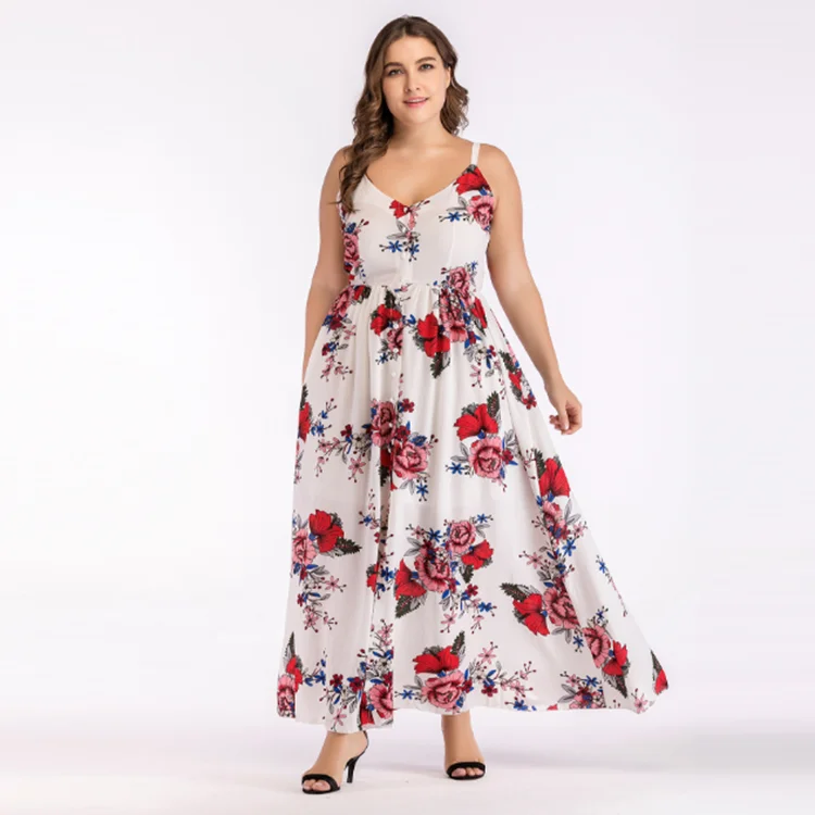 

2018 new products woman plus size dress skirts