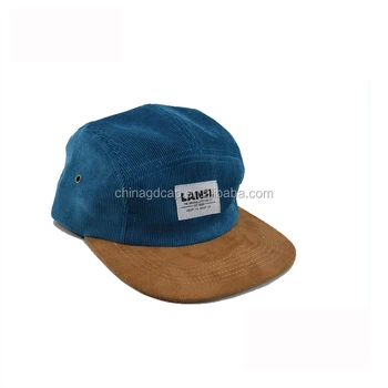 suede brim hat