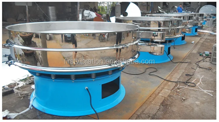 Ultrasonic vibration screen machine for sugar powder sieving