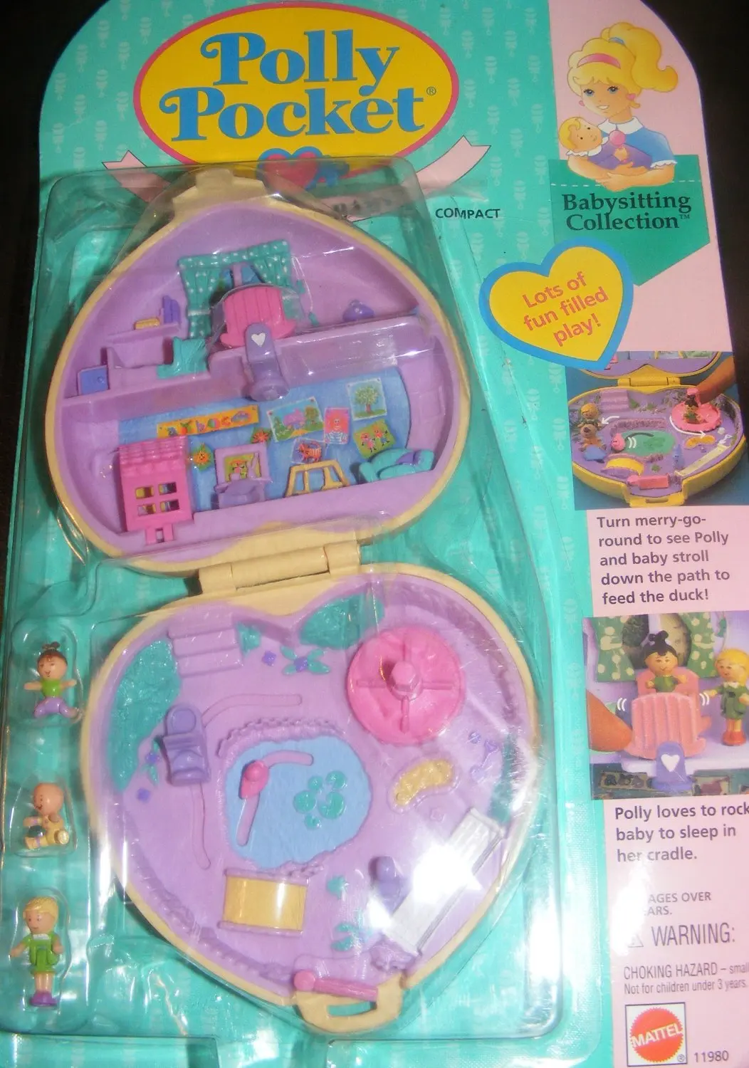 polly pocket strollin baby