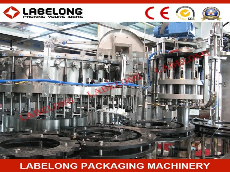 New Stainless Steel Sparlking Water Bottling Machine For Sale