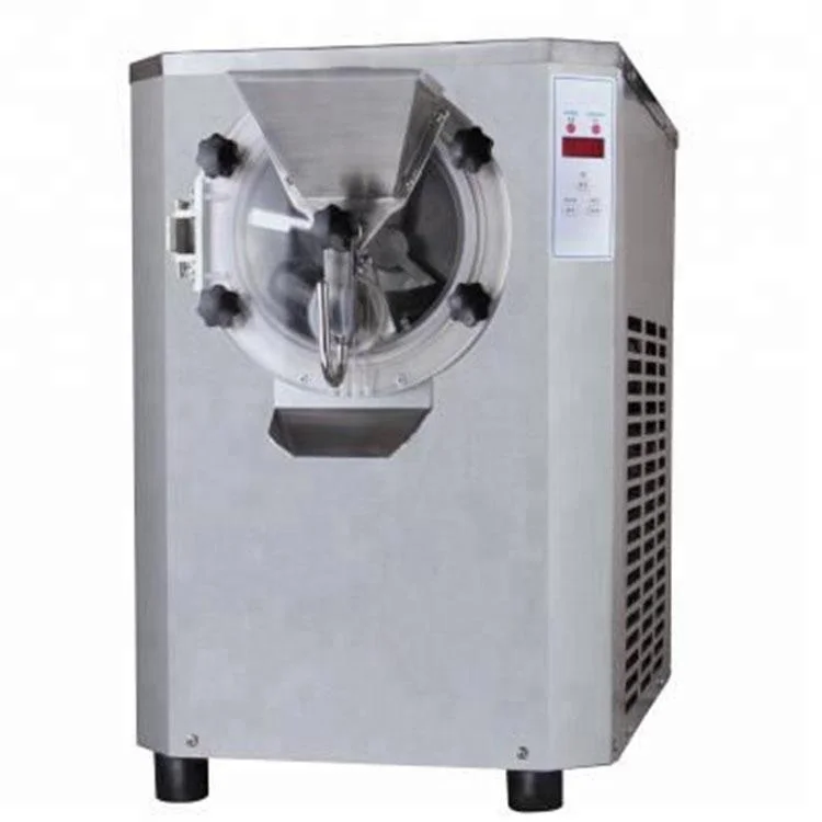 

Most popular big capacity 20L Italian gelato hard serve ice-cream machine price, Silver