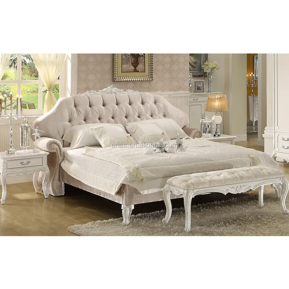 Hoge kwaliteit luxe bed namen 558# lederen bed slaapkamer ...