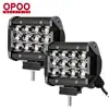 Auto Offroad 12V IP68 waterproof Triple Row 36W 4" Cube led work light